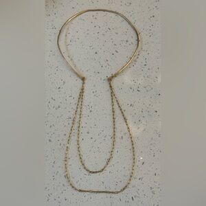 Alexis Russell 14k gold Cuff necklace